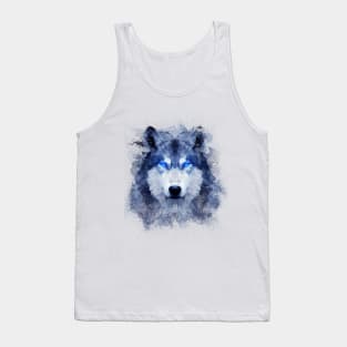 Scatter wolf Tank Top